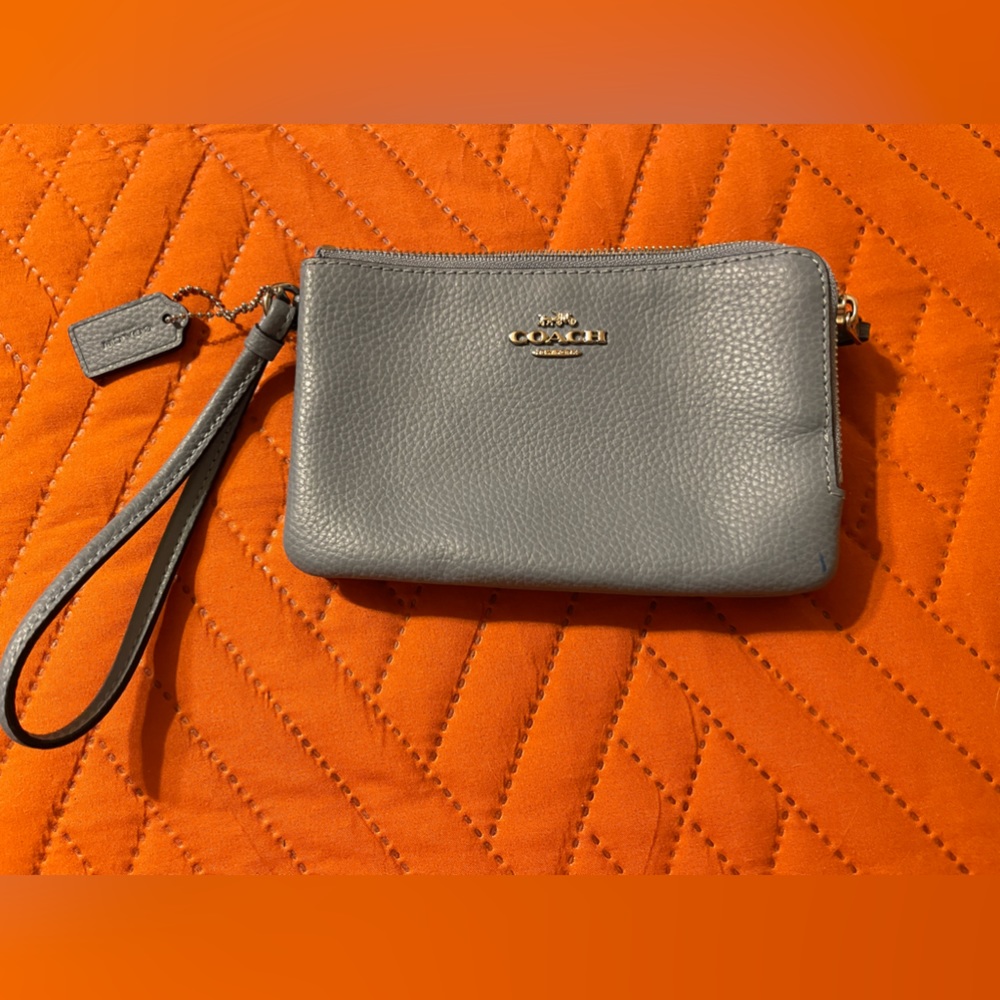 Coach Double Wristlet